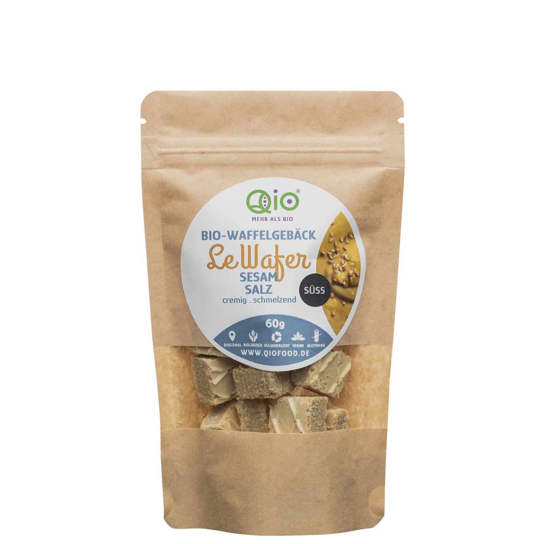 LeWafer - Sesam Salz 60g
