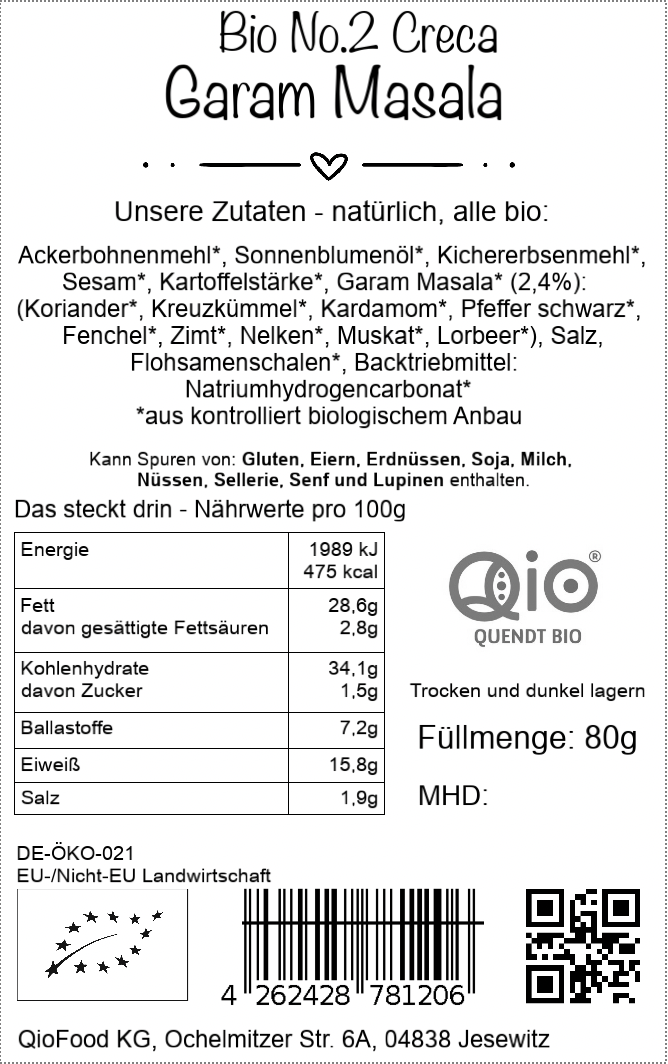 No.2 CRECA Garam Masala