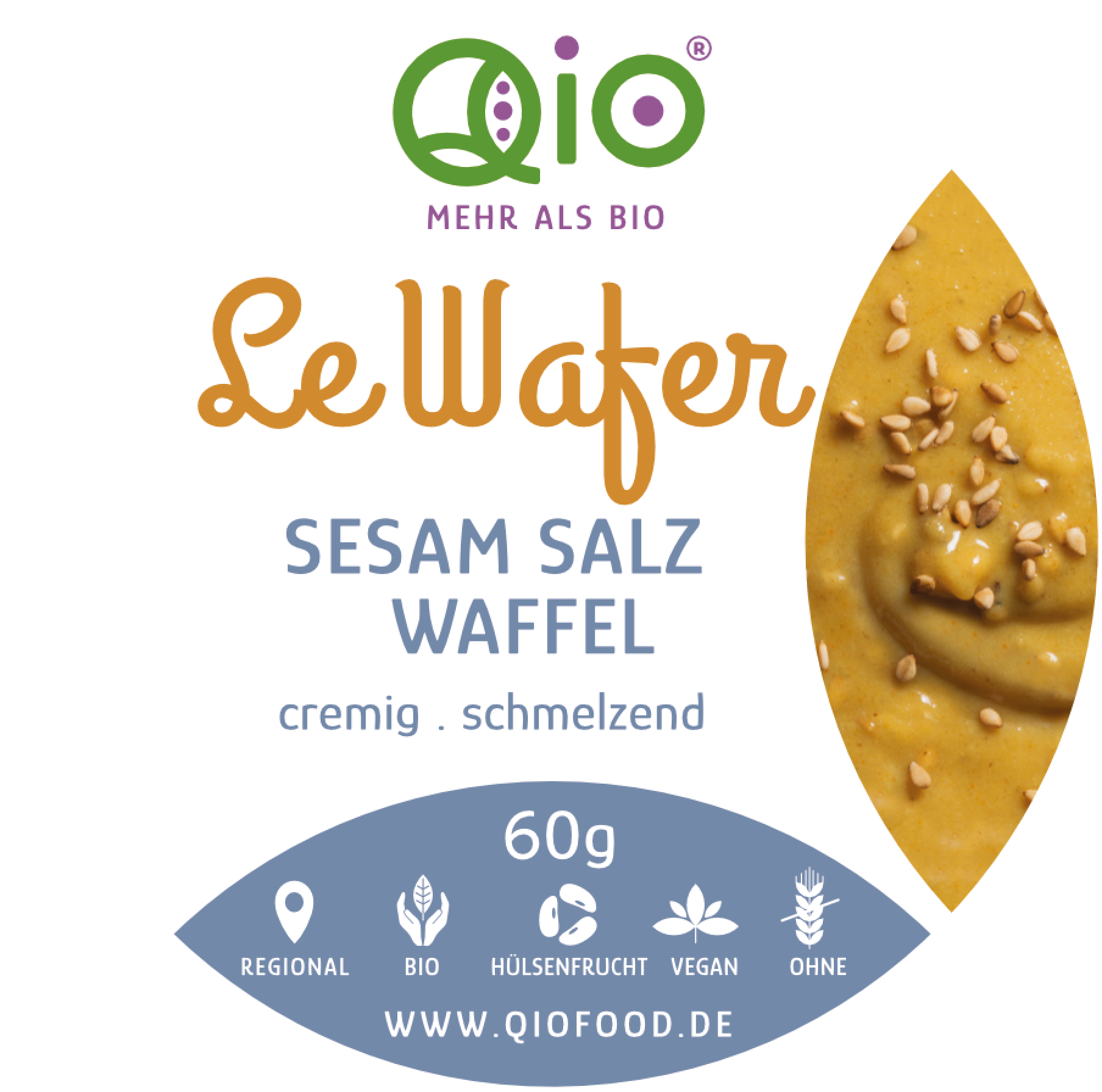 LeWafer - Sesam Salz 60g