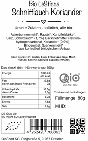 LeSticca - Schnittlauch Koriander 80g