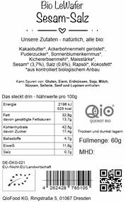 LeWafer - Sesam Salz 60g