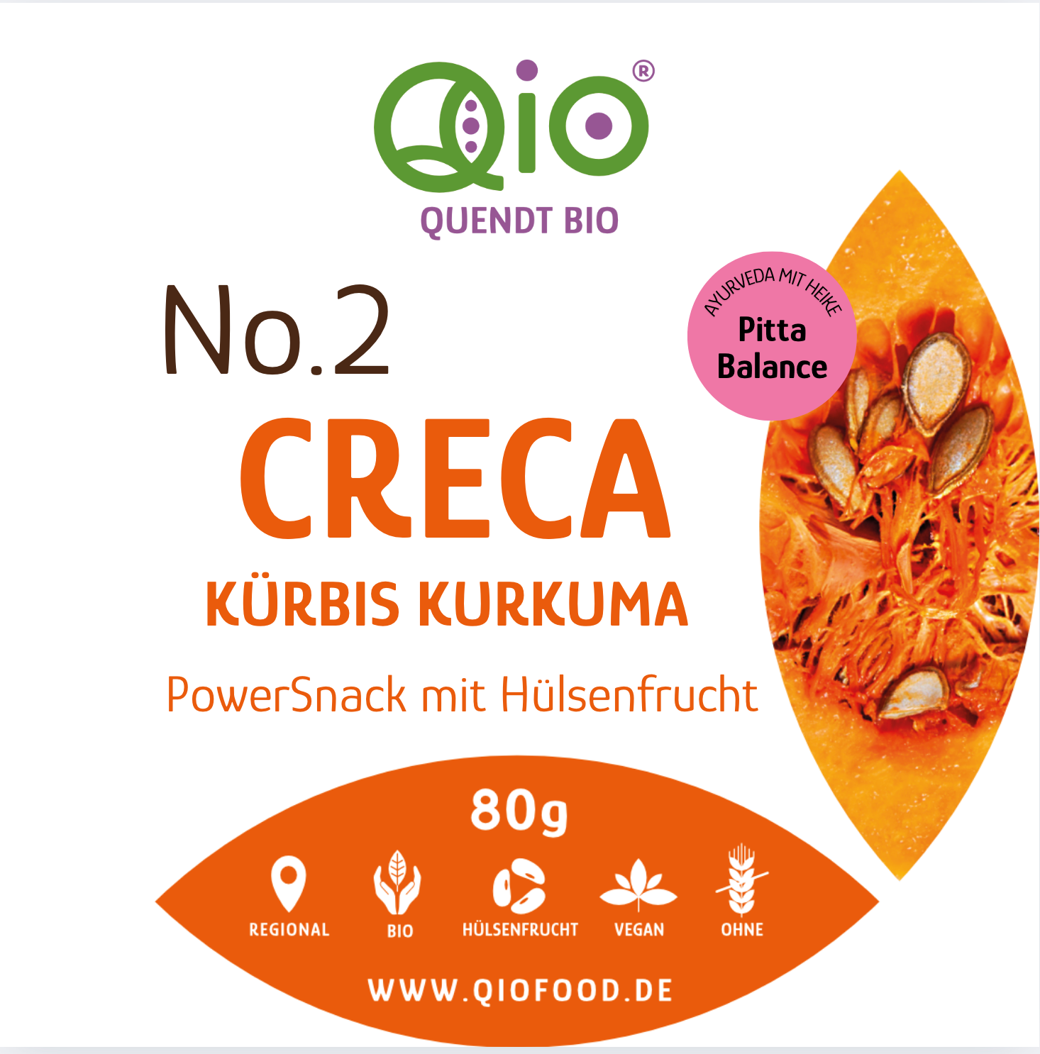 No.2 CRECA Kürbis Kurkuma